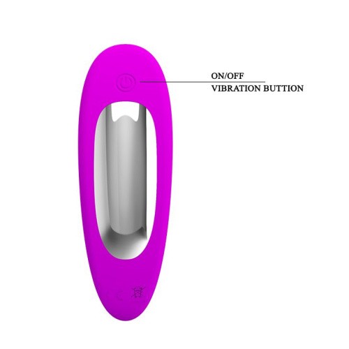 Pretty Love Vibro Hi-tech Stimulator Pink - Вибростимулятор простаты, 8,5 см (розовый)