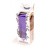 Jewellery Silicon PLUG Bunny Tail Purple - Анальна пробка з хвостом, 6,5х2,7 см (фіолетовий) - купити в Києві, Україні