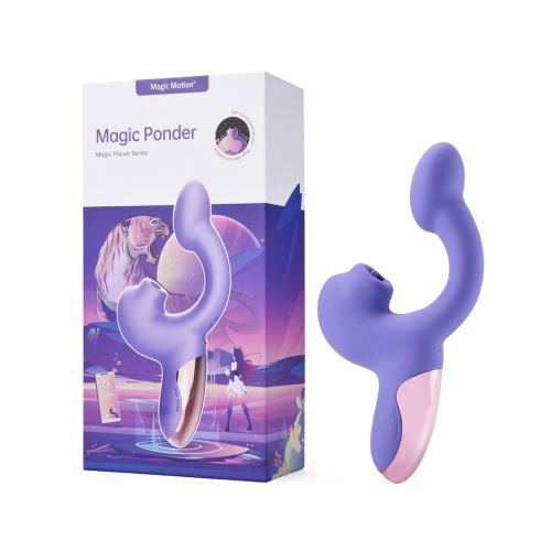 Вібратор кролик за смарт управлінням Magic Motion Ponder  - купити в Україні | Секс шоп SEX-SHOP.ua
