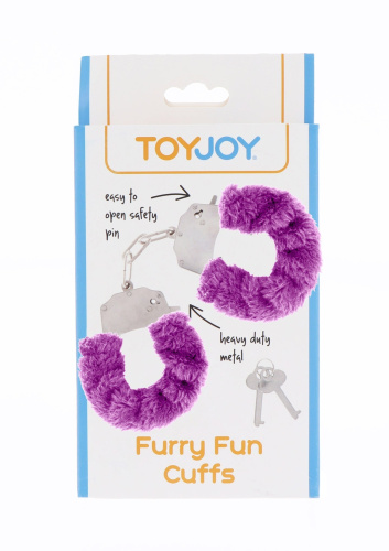 Наручники Furry Fun Cuffs   (сиреневый)