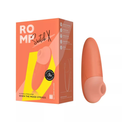 Вакуумный стимулятор клитора Romp Switch X