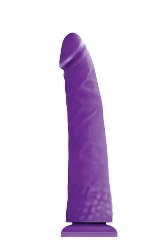 Фаллоимитатор Colours Pleasures Thin, 20х4,5 см (пурпурный)