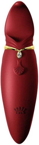 Zalo Hero Pulse Wave Massager- Импульсно-волновой массажер для клитора, 14.8 см (красный)