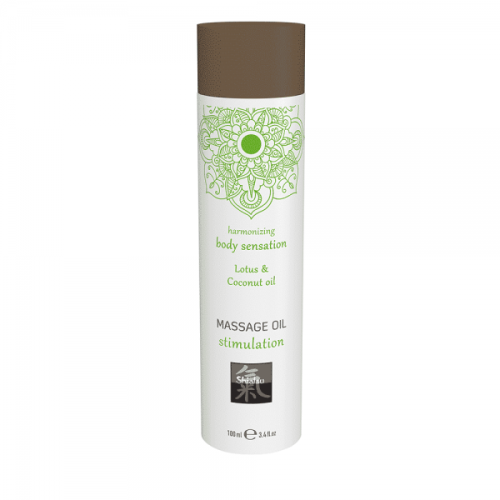 Shiatsu Lotus & Coconut oil - массажное масло с ароматом лотоса и кокоса, 100 мл