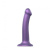 Strap-On-Me Mono Density Dildo, M - Насадка для страпона гибкая, 18х3.3 см., (фиолетовая)