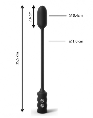 Dorcel Deep Explorer мощное виброяйцо для вагинальной и анальной стимуляции, 7.4х3.4 см