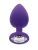 Toy Joy Large Diamond Booty Jewel - Пробка анальная, 9х4 см (фиолетовая)