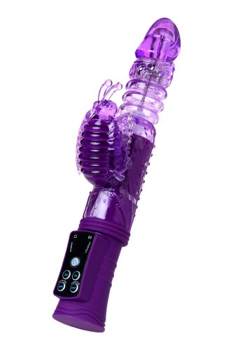 Toyfa A-Toys High-Tech fantasy - Вибратор с клиторальным стимулятором, 23 см (фиолетовый)