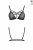 Passion Exclusive Meggy Bra - Бюстгальтер-стрепи, XXL/XXXL (чорний) - купити в Києві, Україні