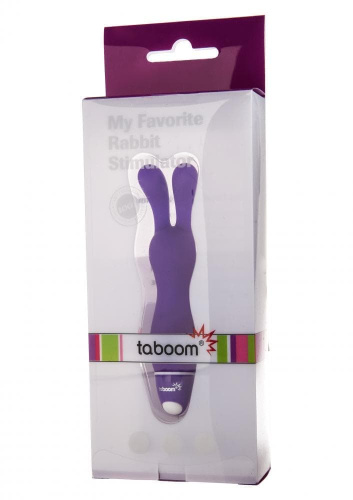 Taboom My Favorite Rabbit Stimulator - вибратор, 11х2,5 см
