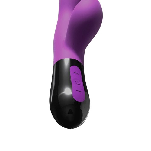 Adrien Lastic Gaia 2.0 - Вибратор-кролик, 20.4х3.6 см (фиолетовый)