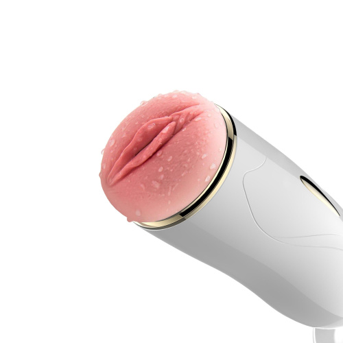 Автоматический мастурбатор с интерактивной функцией FoxShow Vibrating Vagina Masturbation Cup