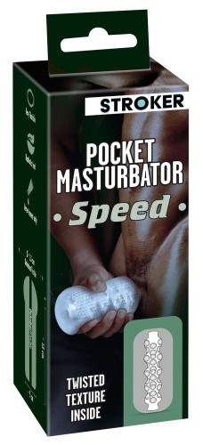 Orion Pocket Masturbator Speed Masturbator - Небольшой прозрачный мастурбатор, 13х5 см