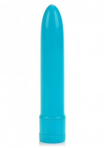 California Exotic Novelties Neon Vibe - Вибратор, 12х3 см. (голубой)