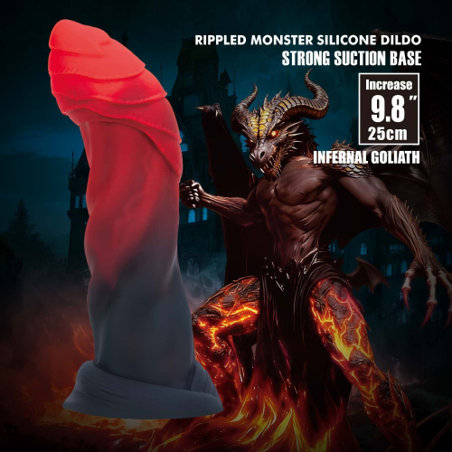 Фантазийный фаллоимитатор Power Monsters Infernal Goliath