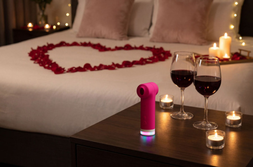 Кліторальний смарт-стимулятор 2-в-1 Lovense Fizz із ефектом всмоктування та теппінгом - купити в Україні | Секс шоп SEX-SHOP.ua