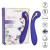 CalExotics Estim Petite G Wand - вибромассажер точки G с электростимуляцией, 14х3,25 см.