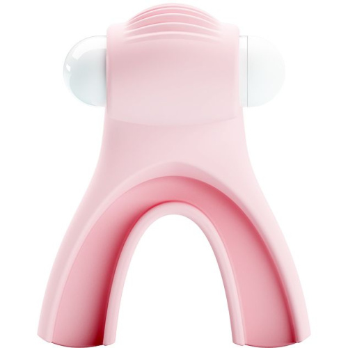 LyBaile Pretty Love Ela Mouth Stimulator Light Pink - Вібратор для оральних пестощів, 7.5х5.3 см (рожевий) - купити в Києві, Україні