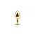 Chisa - Hi-Basic Blue Gem Anal Plug - Анальная пробка металлическая с кристаллом в форме сердца, 7.1х2.8 см (золотистая с голубым) Chisa - Hi-Basic Blue Gem Anal Plug - Анальная пробка металлическая с кристаллом в форме сердца, 7.1х2.8 см (золотистая с голубым)