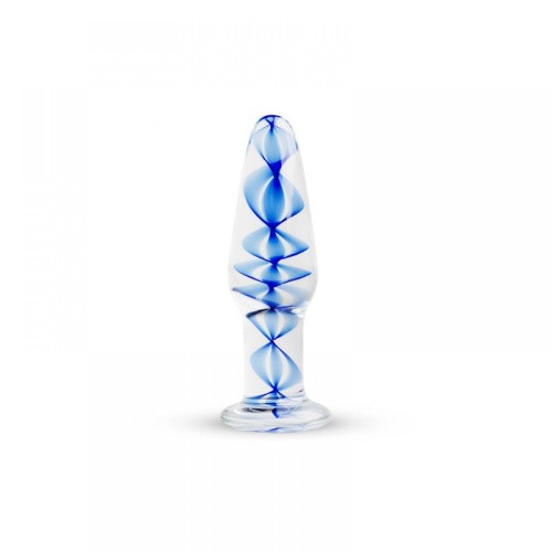 Gildo Glass Buttplug No. 23 стеклянная анальная пробка, 10.5х3.2 см