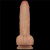 Реалистичный вибратор LoveToy Vibrating Power Basics Cock, 22 см