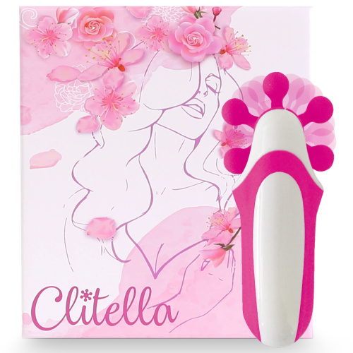 FeelzToys - Clitella Oral Clitoral Stimulator - Стимулятор с имитацией оральных ласк, 11х5 см, (розовый)