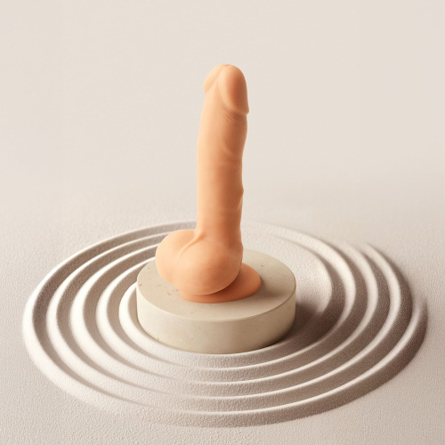 Фаллоимитатор с вибрацией и ротацией Strap-On-Me Rotating & Vibrating Realistic Dildo, L