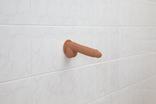 Фаллоимитатор ADDICTION Steven 7.5" Silicone Dong, 19 см + вибропуля в подарок