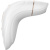 Satisfyer Pro Plus Vibration - Вакуумный стимулятор клитора с вибрацией, 11.6х4.4 см (белый)