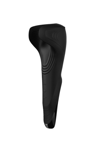 Satisfyer Men Wand Vibrating - стильный мощный мужской мастурбатор с вибрацией, 20х7,5 см (черный)