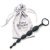Fifty Shades of Grey Silicone Anal Beads - анальная цепочка, 18.4х2.4 см (черный)