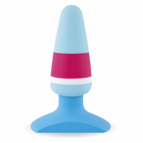 FeelzToys - Plugz Butt Plug Colors Nr. 1 - Анальная пробка, 7х3.2 см (голубой)