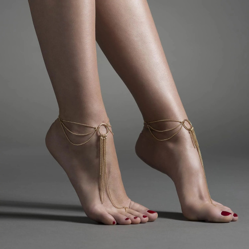Bijoux Indiscrets Magnifique Feet Chain - Украшения для ног, (золотистый)