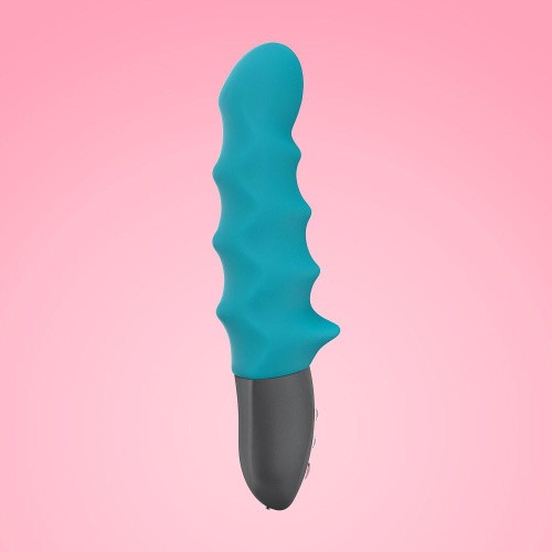Fun Factory Stronic Surf - Пульсатор с рельефом 20.3х4.5 см (синий)