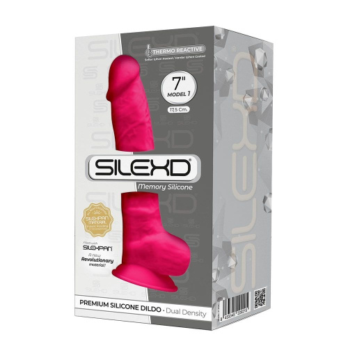 Фалоімітатор з присоскою SilexD Johnny Model 1, 18.5 см - купити в Києві, Україні