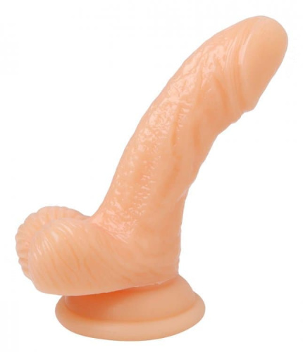 Фаллоимитатор Silicone 4 Inch Realistic Suction Cup Mini Dildo- Flesh 10,2х3 см