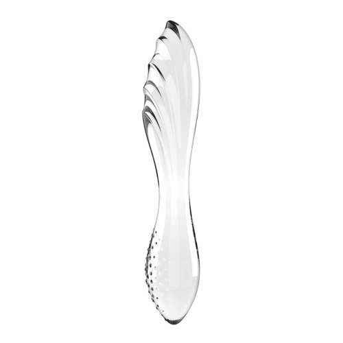 Двосторонній фалоімітатор Satisfyer Dazzling Crystal 1, 18,5 см - купити в Києві, Україні