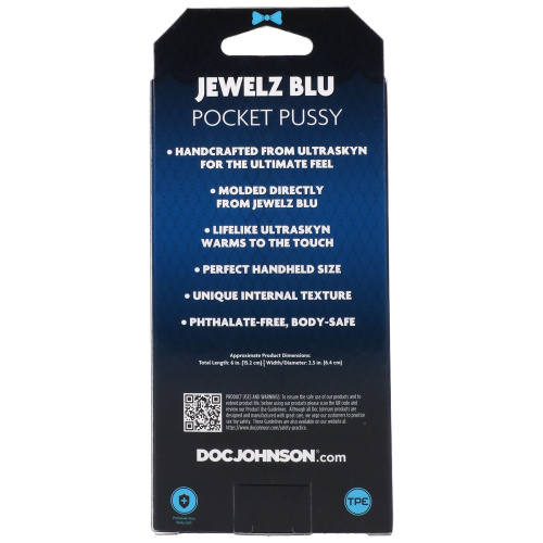 Мастурбатор вагіна Doc Johnson Jewelz Blu - купити в Україні | Секс шоп SEX-SHOP.ua