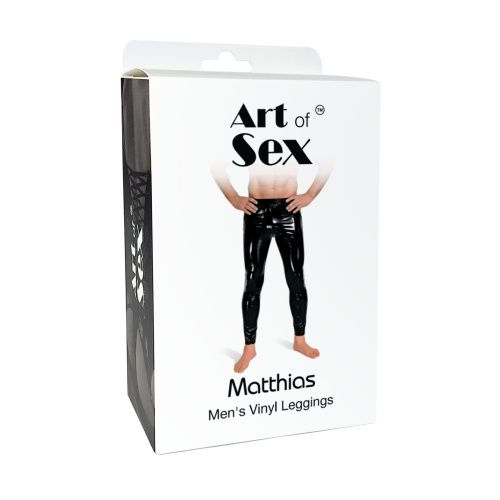 Лаковані чоловічі легінси Art of Sex - Matthias, M - купити в Україні | Секс шоп SEX-SHOP.ua