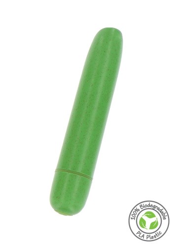 Fuck Green Bio Bullet - Вибропуля, 9,5 см (зеленый)