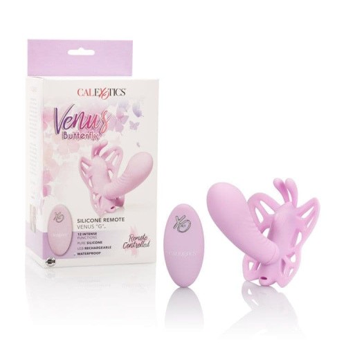 California Exotic Novelties Butterfly Remote Venus G - стимулятор для двойного удовольствия, 7.5х2.5 см