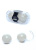 Boss Duo-Balls Light White - Вагинальные шарики, 21х3,3 см (белый) Boss Duo-Balls Light White - Вагинальные шарики, 21х3,3 см (белый)