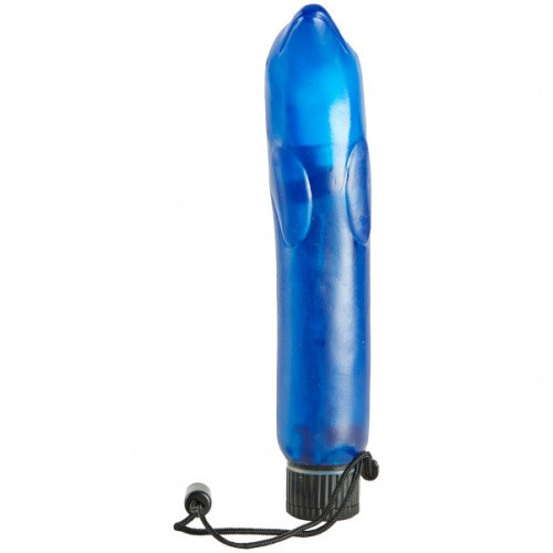 Seven Creations - Bludolphin G-Spot - мультискоростной вибратор, 17х4 см (синий)