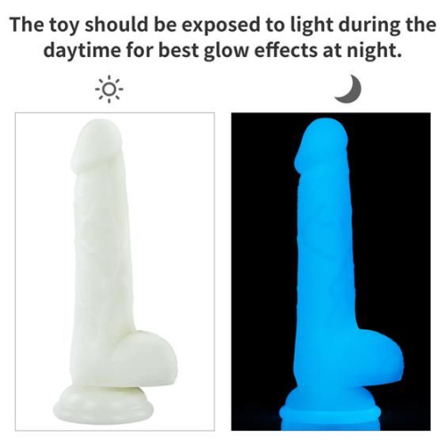 Фаллоимитатор светящийся в темноте Lumino Play Dildo 7"