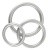 Metallic Silicone Cock Ring Set набор эрекционных колец разного диаметра, 3.3 см, 4 см, 5.5 см Metallic Silicone Cock Ring Set набор эрекционных колец разного диаметра, 3.3 см, 4 см, 5.5 см