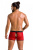 Passion - 046 SHORT PARKER red - Сексуальные мужские трусы с открытой попкой, XXL/XXXL Passion - 046 SHORT PARKER red - Сексуальные мужские трусы с открытой попкой, XXL/XXXL