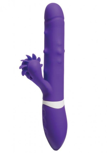 Doc Johnson iVibe Select iRoll - вибромассажер 24.1х3.8 см (фиолетовый)