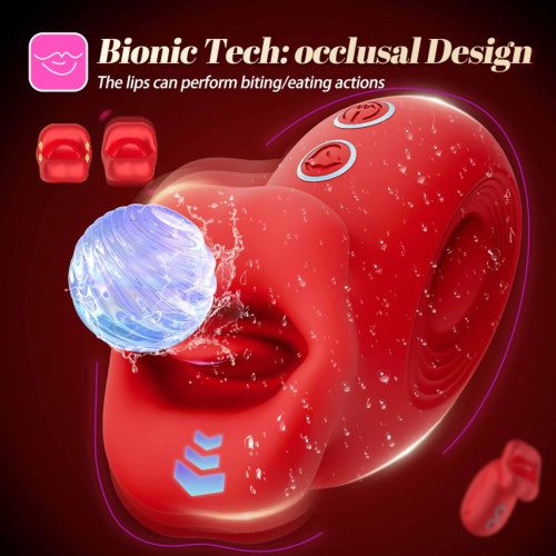 Стимулятор клітора із язичком B-Series Cute Kiss Fun Sexy Oral Stimulator - купити в Україні | Секс шоп SEX-SHOP.ua