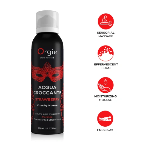 Orgie Acqua Crocante Strawberry - массажная пена, 150 мл