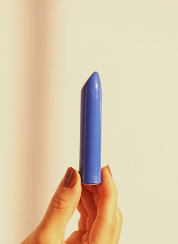 We-Vibe Tango - супермощный мини-вибратор, 9х2 см (голубой)